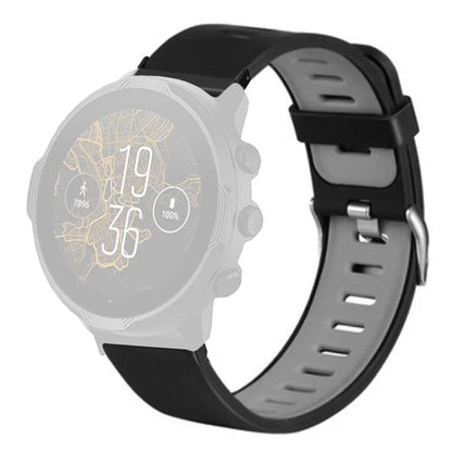 For Suunto Spartan Sport Wrist HR Baro / Suunto 7 Watch Bands Dual Color Silicone Straps