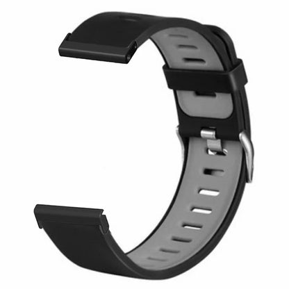 For Suunto Spartan Sport Wrist HR Baro / Suunto 7 Watch Bands Dual Color Silicone Straps