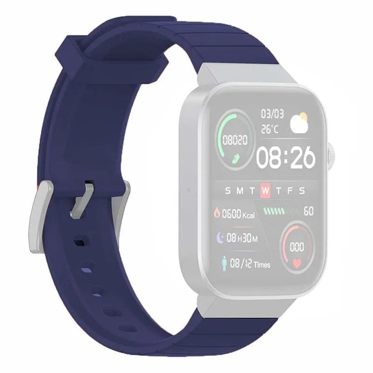 For Mibro Watch T1 Silicone Band Soft Replacement Watch Strap