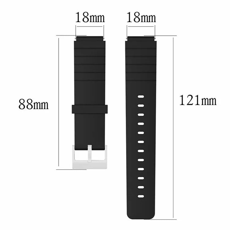 For Mibro Watch T1 Silicone Band Soft Replacement Watch Strap