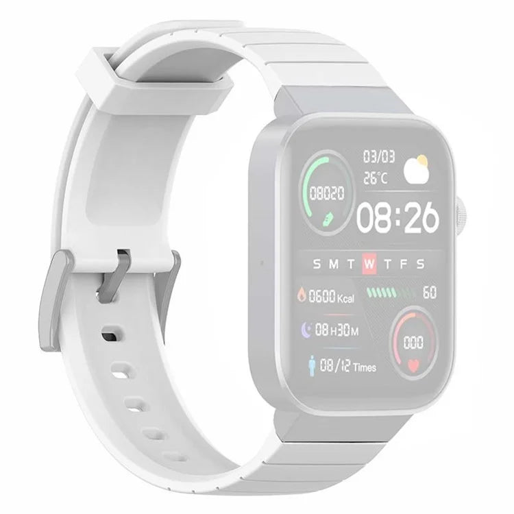 For Mibro Watch T1 Silicone Band Soft Replacement Watch Strap