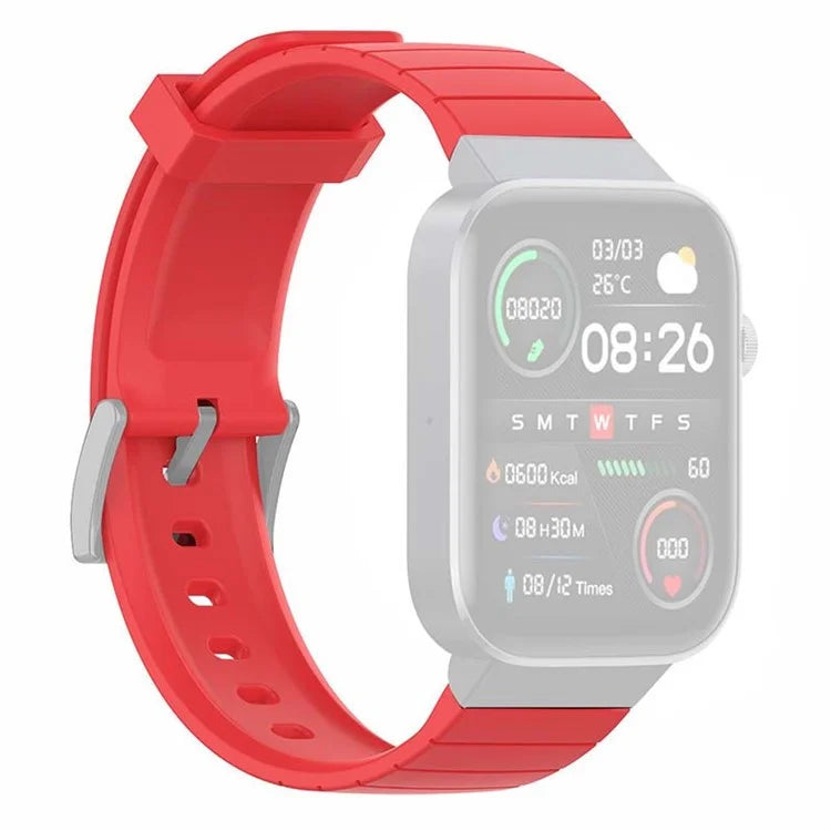 For Mibro Watch T1 Silicone Band Soft Replacement Watch Strap
