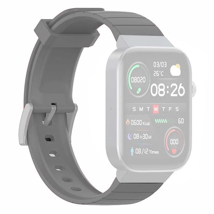 For Mibro Watch T1 Silicone Band Soft Replacement Watch Strap