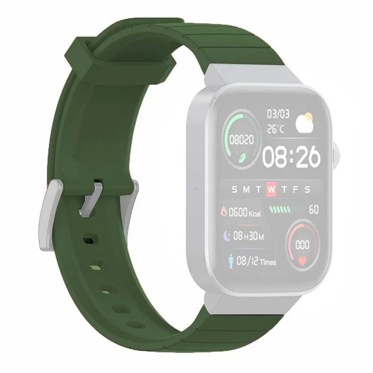 For Mibro Watch T1 Silicone Band Soft Replacement Watch Strap