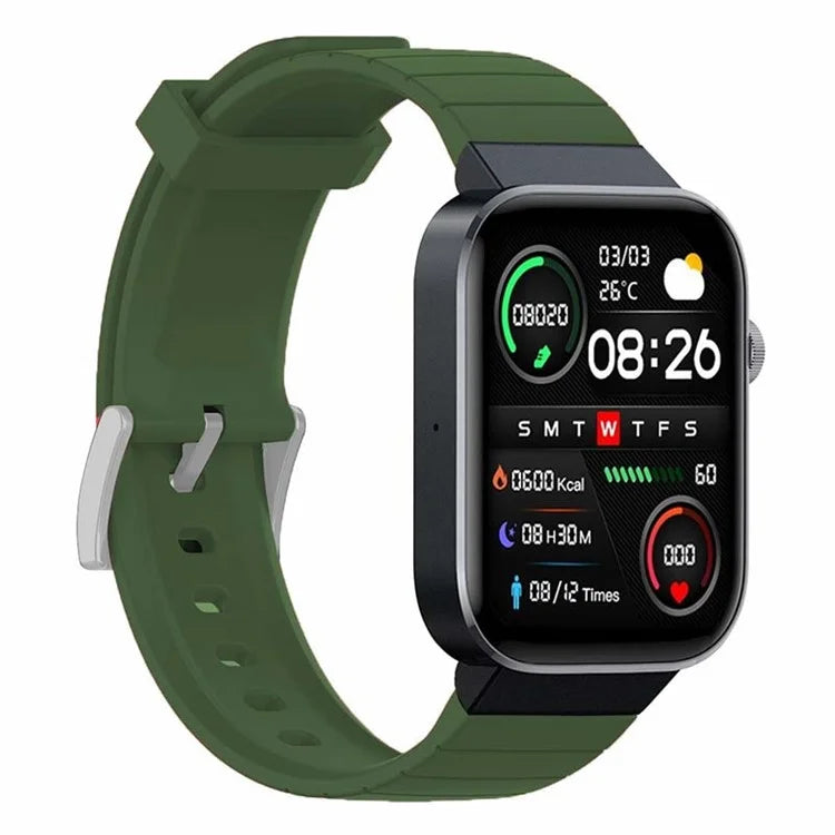 For Mibro Watch T1 Silicone Band Soft Replacement Watch Strap