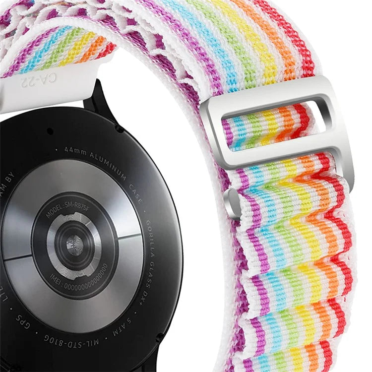 For Huawei / Samsung / Huami Amazfit GTS 4 / 3 / 2 / 1 / mini Watch Band Universal 20mm Nylon Wrist Strap