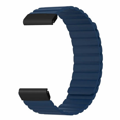 For Coros Vertix 2 / Garmin Fenix 7X / 6X / 5X Silicone Watch Band Magnetic Strap Replacement with 26mm PC Connector