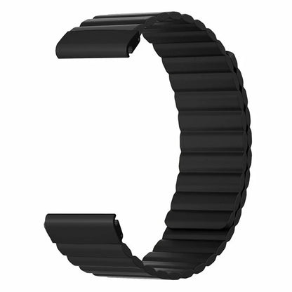 For Coros Vertix 2 / Garmin Fenix 7X / 6X / 5X Silicone Watch Band Magnetic Strap Replacement with 26mm PC Connector