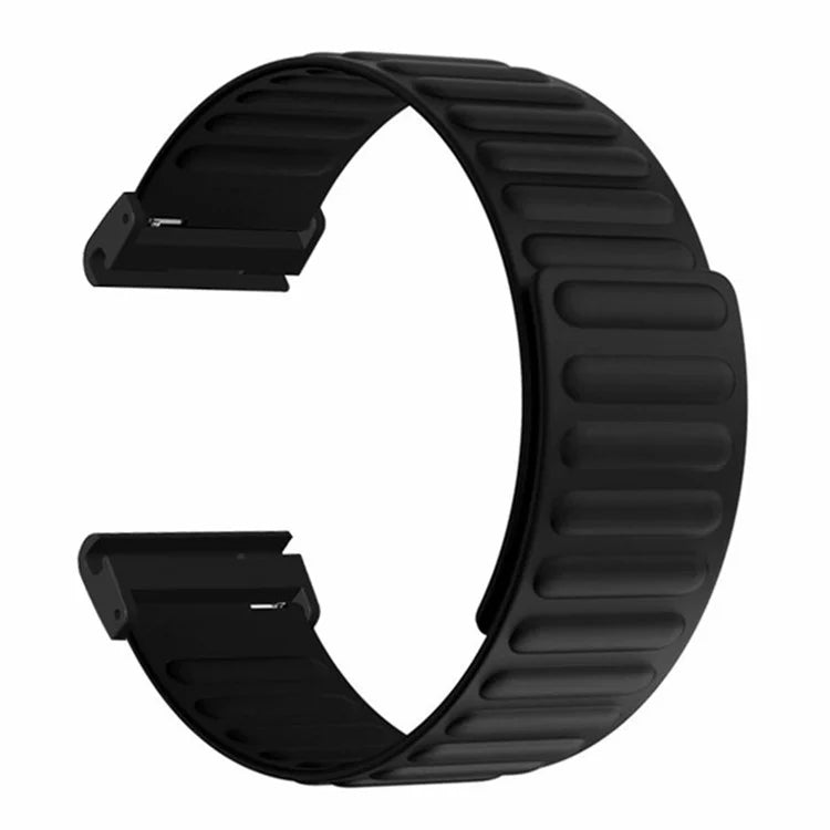For Coros Vertix 2 / Garmin Fenix 7X / 6X / 5X Silicone Watch Band Magnetic Strap Replacement with 26mm PC Connector
