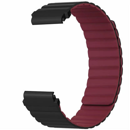 For Garmin Fenix 7S / 6S / 5S Watch Band Replacement Magnetic Silicone Strap with 20mm PC Connector