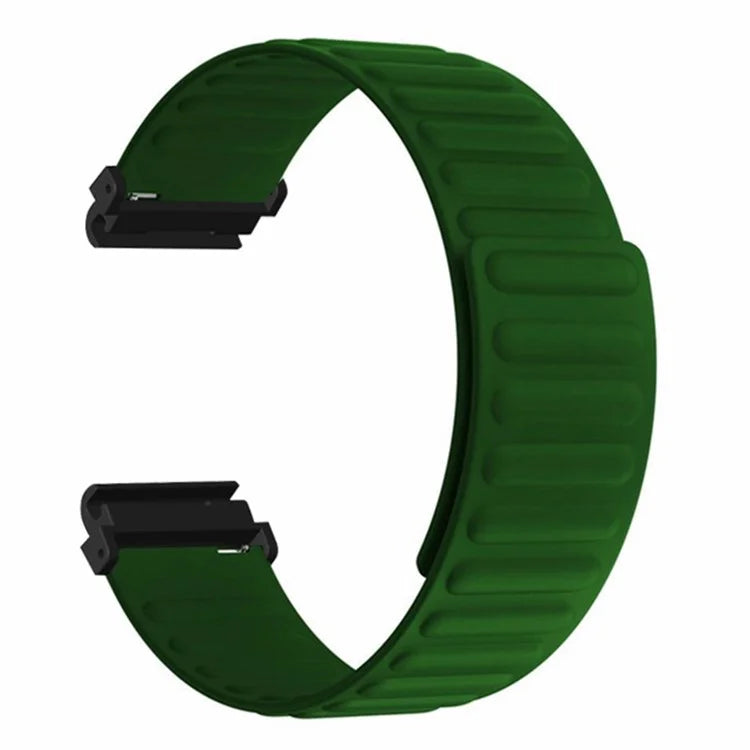 For Garmin Fenix 7S / 6S / 5S Watch Band Replacement Magnetic Silicone Strap with 20mm PC Connector