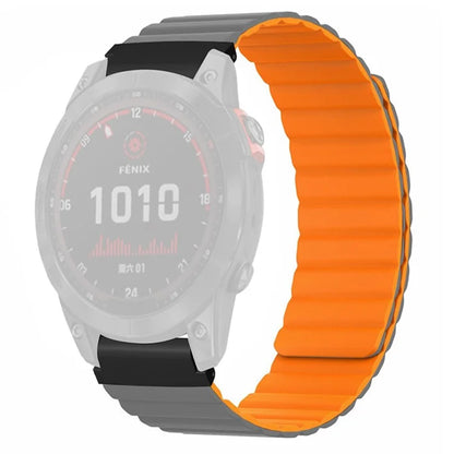 For Garmin Fenix 7S / 6S / 5S Watch Band Replacement Magnetic Silicone Strap with 20mm PC Connector