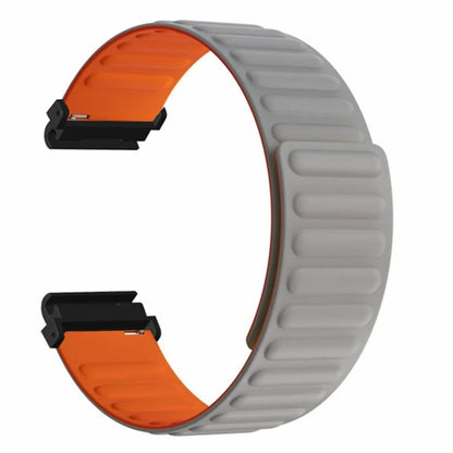 For Garmin Fenix 7S / 6S / 5S Watch Band Replacement Magnetic Silicone Strap with 20mm PC Connector