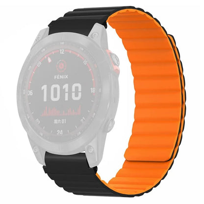 For Garmin Fenix 7S / 6S / 5S Watch Band Replacement Magnetic Silicone Strap with 20mm PC Connector