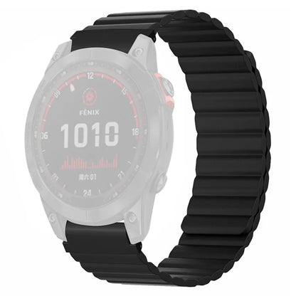 For Garmin Fenix 7S / 6S / 5S Watch Band Replacement Magnetic Silicone Strap with 20mm PC Connector