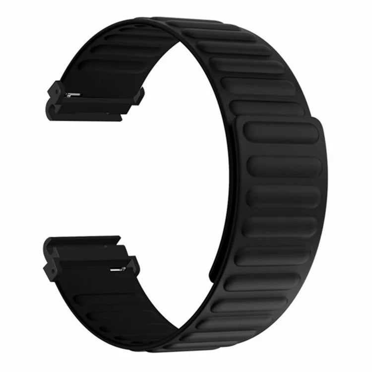 For Garmin Fenix 7S / 6S / 5S Watch Band Replacement Magnetic Silicone Strap with 20mm PC Connector