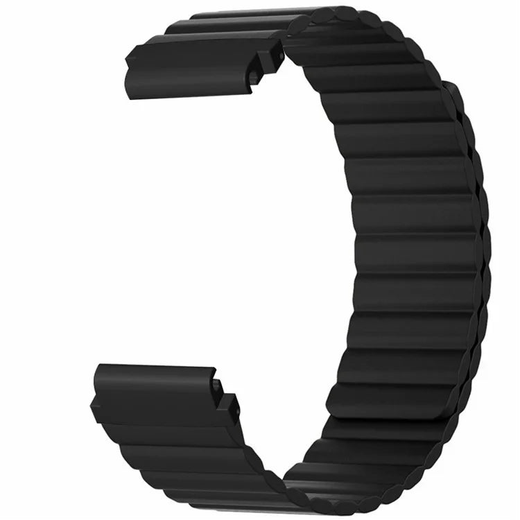 For Garmin Fenix 7S / 6S / 5S Watch Band Replacement Magnetic Silicone Strap with 20mm PC Connector