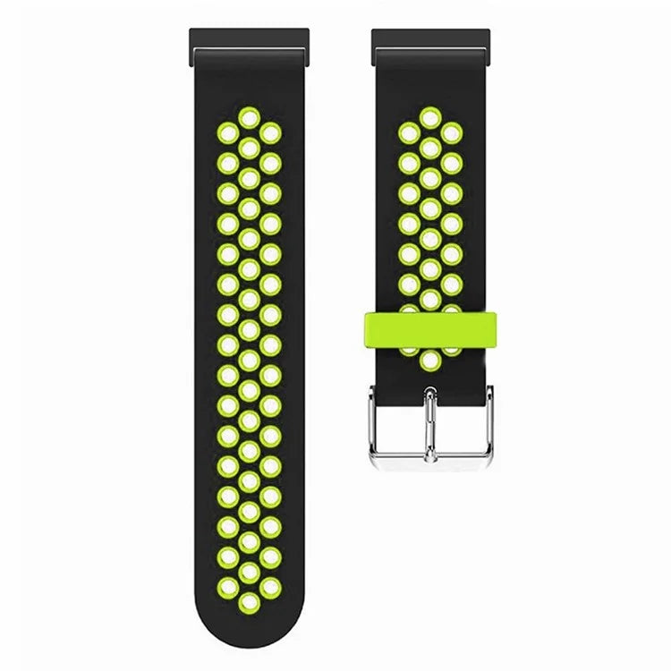 For Suunto Spartan Sport Wrist HR Baro / Suunto 7 Watch Band 24mm Silicone Strap Replacement with Breathable Holes