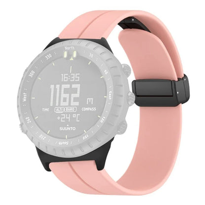 For Suunto Core Silicone Watch Bands Magnetic Buckle 22mm Strap Replacement