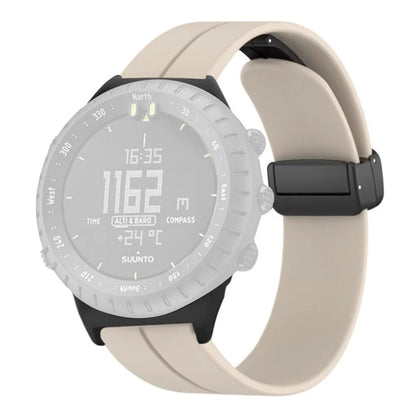 For Suunto Core Silicone Watch Bands Magnetic Buckle 22mm Strap Replacement