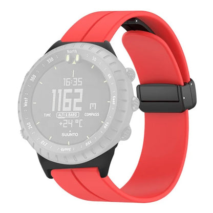 For Suunto Core Silicone Watch Bands Magnetic Buckle 22mm Strap Replacement