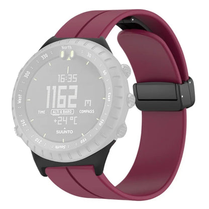 For Suunto Core Silicone Watch Bands Magnetic Buckle 22mm Strap Replacement