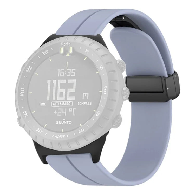 For Suunto Core Silicone Watch Bands Magnetic Buckle 22mm Strap Replacement