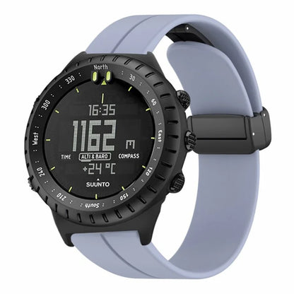 For Suunto Core Silicone Watch Bands Magnetic Buckle 22mm Strap Replacement