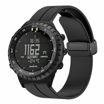 For Suunto Core Silicone Watch Bands Magnetic Buckle 22mm Strap Replacement