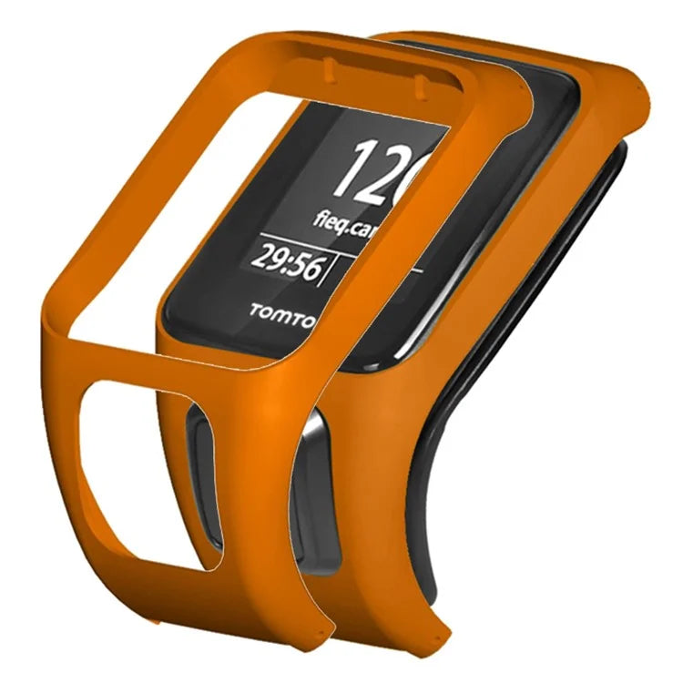 For TomTom Runner 3 / Adventurer Watch Bumper Case Hard PC Cover Frame