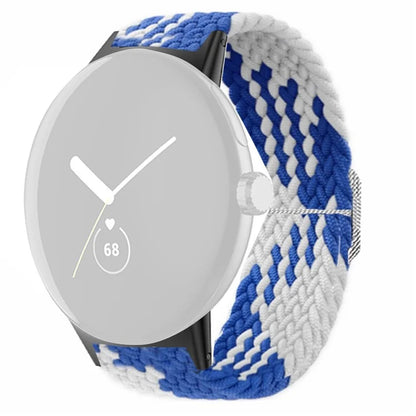 Braided Elastic Watch Band for Google Pixel Watch / Watch 2 Replacement Adjustable Wrist Strap