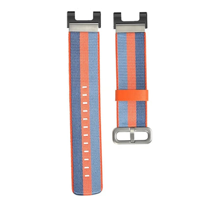 For Huami Amazfit T-Rex / T-Rex Pro Canvas Watch Band Quick Release Watch Strap with Stainless Steel Buckle