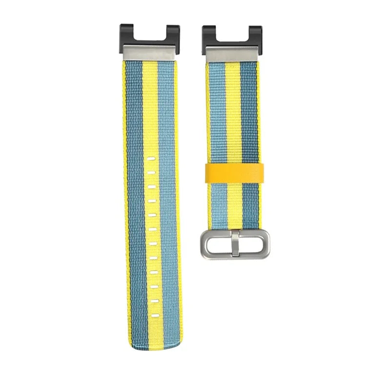For Huami Amazfit T-Rex / T-Rex Pro Canvas Watch Band Quick Release Watch Strap with Stainless Steel Buckle