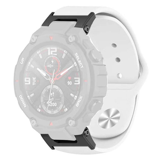 For Huami Amazfit T-Rex / T-Rex Pro Silicone Watch Strap Alloy Buckle Replacement Watch Band