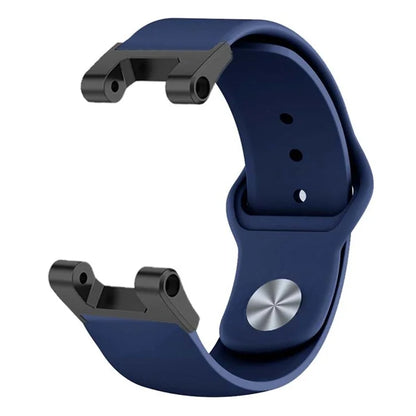 For Huami Amazfit T-Rex / T-Rex Pro Silicone Watch Strap Alloy Buckle Replacement Watch Band