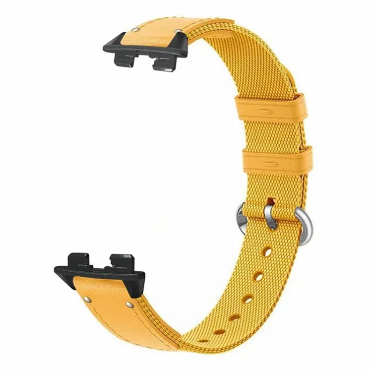 For Huawei Band 8 Replacement Watch Band Quick Release Nylon Watch Strap with Alloy Buckle