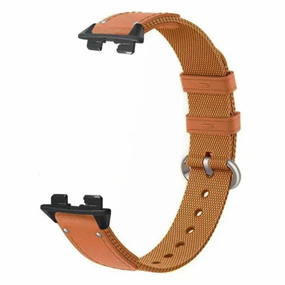 For Huawei Band 8 Replacement Watch Band Quick Release Nylon Watch Strap with Alloy Buckle