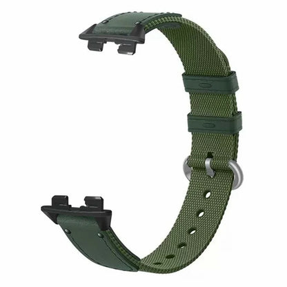 For Huawei Band 8 Replacement Watch Band Quick Release Nylon Watch Strap with Alloy Buckle