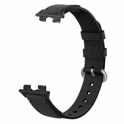 For Huawei Band 8 Replacement Watch Band Quick Release Nylon Watch Strap with Alloy Buckle