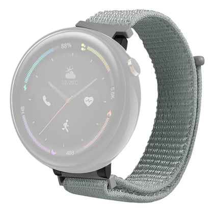 For Huami Amazfit Verge 2 (A1807) Nylon Sport Loop Watch Bands Adjustable Strap with Spring Bar