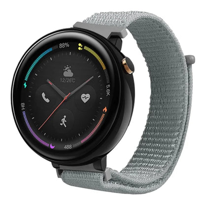 For Huami Amazfit Verge 2 (A1807) Nylon Sport Loop Watch Bands Adjustable Strap with Spring Bar
