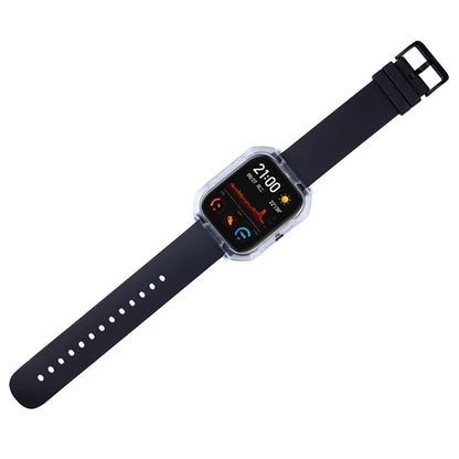For Huami Amazfit GTS Explorer Edition PC Plating Frame Hollow Watch Case