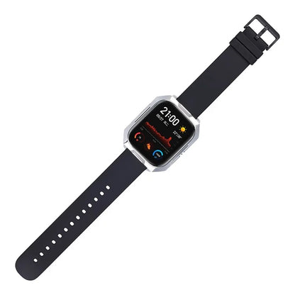 For Huami Amazfit GTS Explorer Edition PC Plating Frame Hollow Watch Case