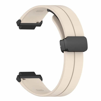 For Garmin Forerunner 220 / 230 / 235 / 735XT / 620 / 630 Watch Strap Magnetic Buckle Silicone Strap