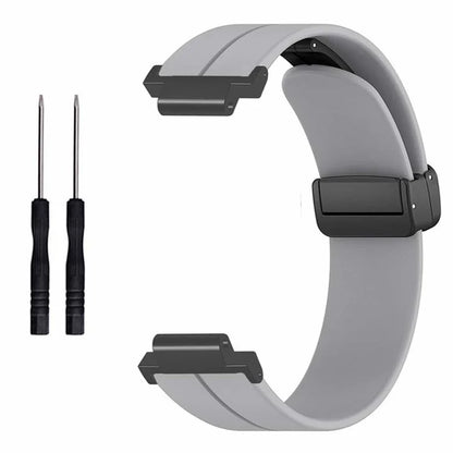 For Garmin Forerunner 220 / 230 / 235 / 735XT / 620 / 630 Watch Strap Magnetic Buckle Silicone Strap