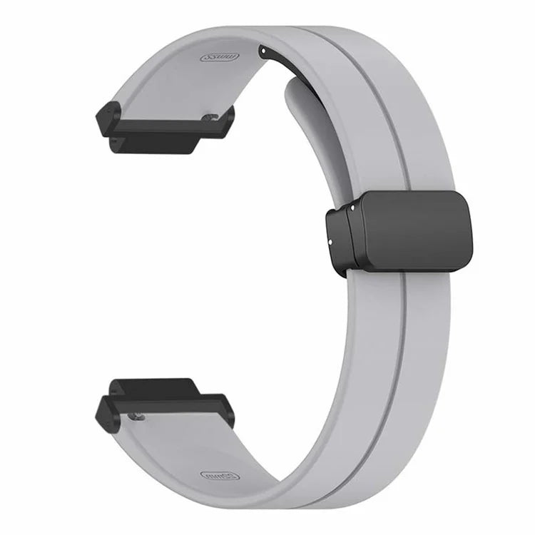 For Garmin Forerunner 220 / 230 / 235 / 735XT / 620 / 630 Watch Strap Magnetic Buckle Silicone Strap