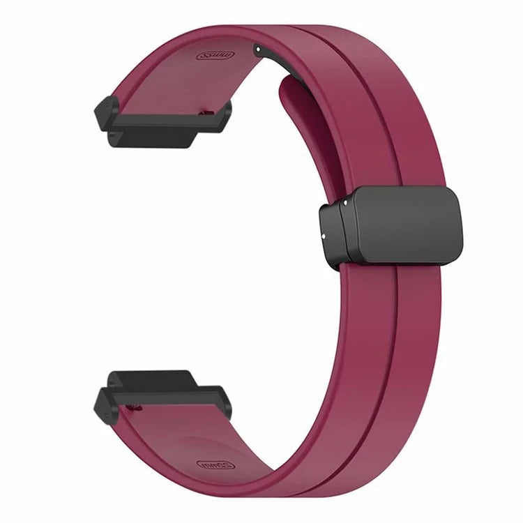 For Garmin Forerunner 220 / 230 / 235 / 735XT / 620 / 630 Watch Strap Magnetic Buckle Silicone Strap