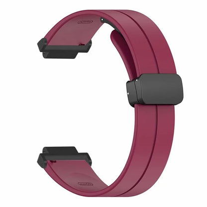 For Garmin Forerunner 220 / 230 / 235 / 735XT / 620 / 630 Watch Strap Magnetic Buckle Silicone Strap