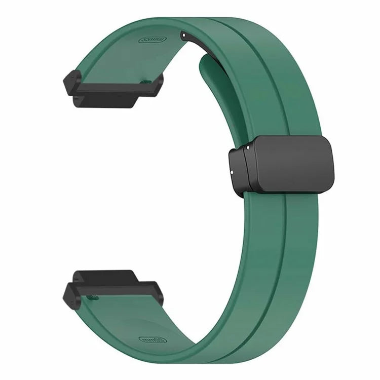 For Garmin Forerunner 220 / 230 / 235 / 735XT / 620 / 630 Watch Strap Magnetic Buckle Silicone Strap