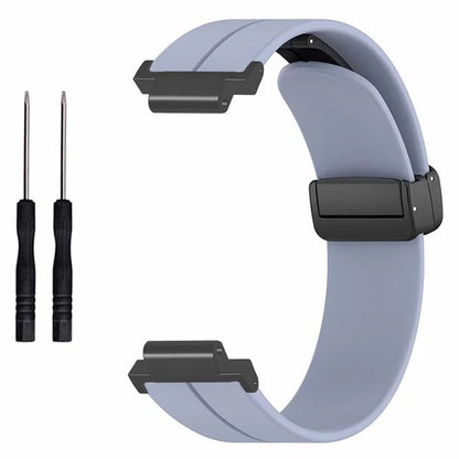 For Garmin Forerunner 220 / 230 / 235 / 735XT / 620 / 630 Watch Strap Magnetic Buckle Silicone Strap